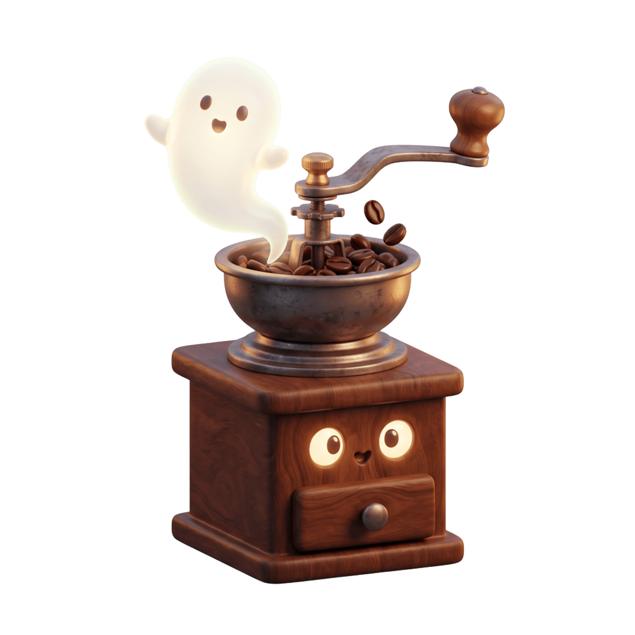 آسیاب قهوه هالووین و روح (Spooky Vintage Grinder)