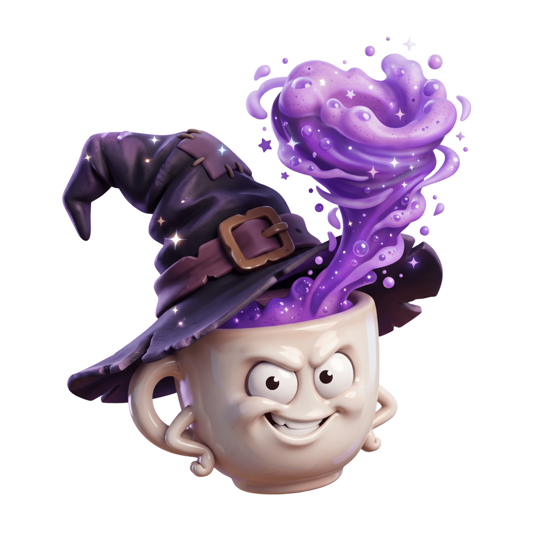 ماگ ساحره با معجون بنفش (Witch Coffee Mug)